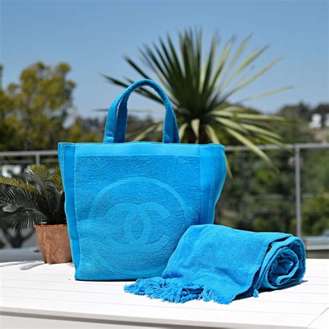 beach towel chanel|chanel terry beach towel set.